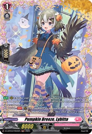 Pumpkin Breeze, Lybitta (FR) - D-LBT04/FR34EN - Frame Rare