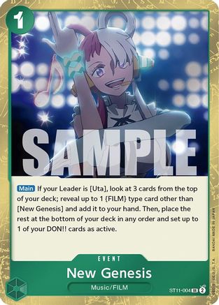New Genesis - ST11-004 - Super Rare