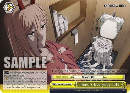 Fiend's Everyday Life - CSM/S96-E026CC - Climax Common