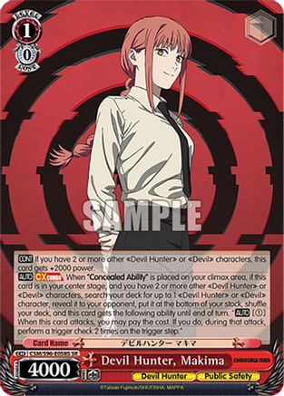 Devil Hunter, Makima (SR) - CSM/S96-E058SSR - Super Rare