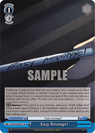 Easy Revenge! (SR) - CSM/S96-E097SSR - Super Rare