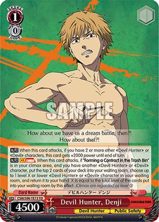 Devil Hunter, Denji - CSM/S96-TE13TD - Trial Deck