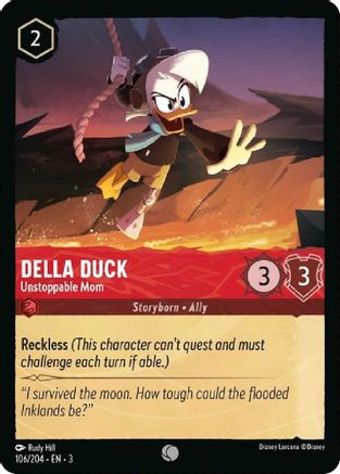 Della Duck (Unstoppable Mom) - 106/204 - Common