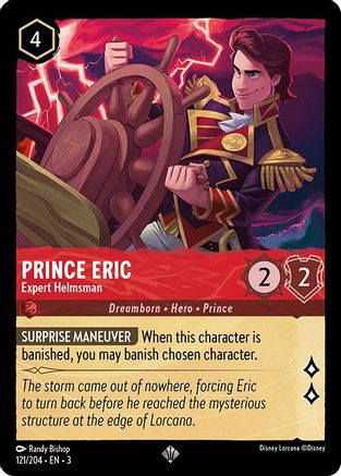 Prince Eric (Expert Helmsman) - 121/204 - Super Rare