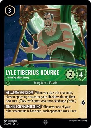 Lyle Tiberius Rourke - 78/204 - Super Rare