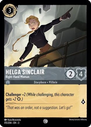 Helga Sinclair (Right-Hand Woman) - 175/204 - Common