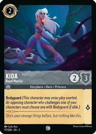 Kida (Royal Warrior) - 177/204 - Common