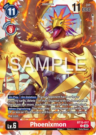 Phoenixmon - BT15-017 - Rare