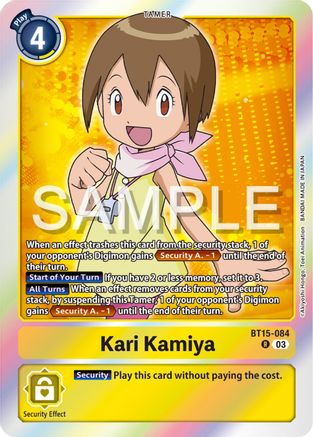 Kari Kamiya - BT15-084 - Rare