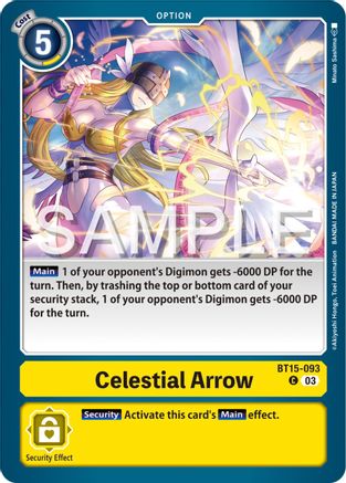 Celestial Arrow - BT15-093 - Common