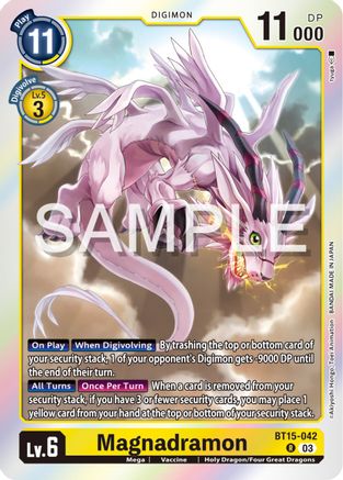 Magnadramon - BT15-042 - Rare