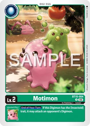 Motimon - BT15-004 - Uncommon