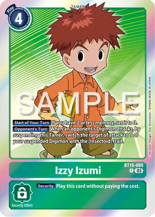 Izzy Izumi - BT15-085 - Rare