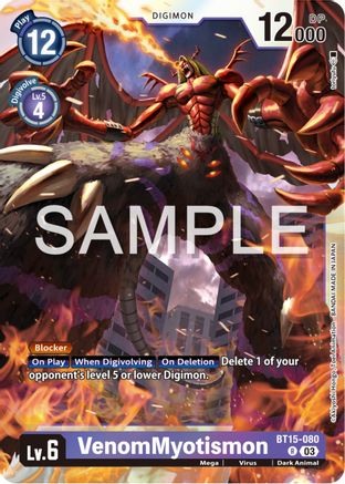 VenomMyotismon - BT15-080 - Rare