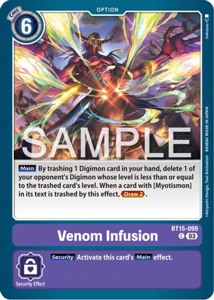 Venom Infusion - BT15-099 - Common