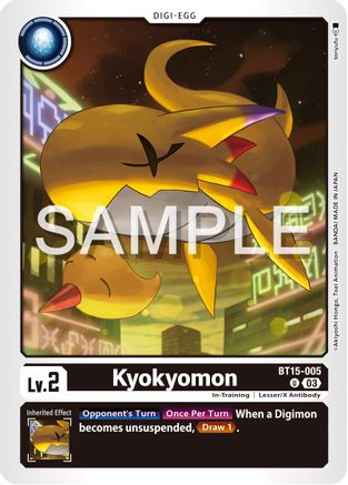 Kyokyomon - BT15-005 - Uncommon