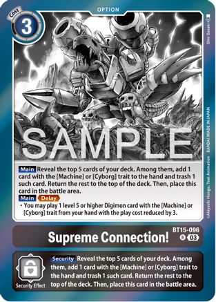 Supreme Connection! - BT15-096 - Rare