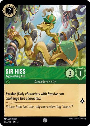 Sir Hiss (Aggravating Asp) - 86/204 - Common