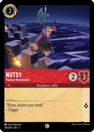 Nutsy (Vulture Henchman) - 118/204 - Common