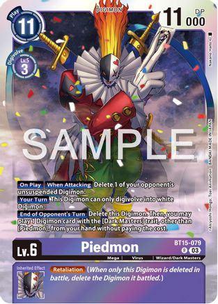 Piedmon - BT15-079 - Rare