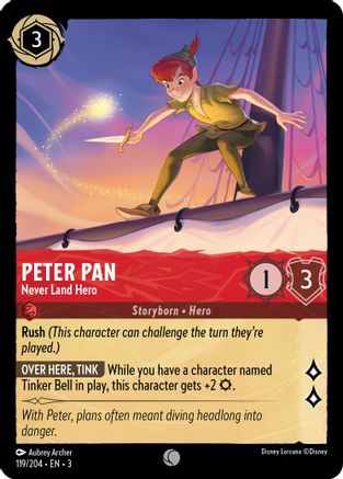 Peter Pan (Never Land Hero) - 119/204 - Common