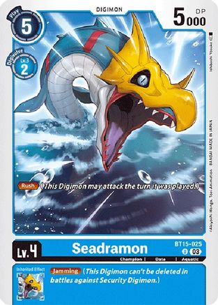 Seadramon - BT15-025 - Uncommon