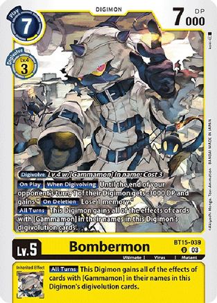 Bombermon - BT15-039 - Uncommon