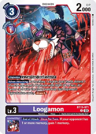 Loogamon - BT15-071 - Common