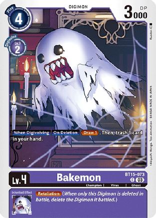 Bakemon - BT15-073 - Common