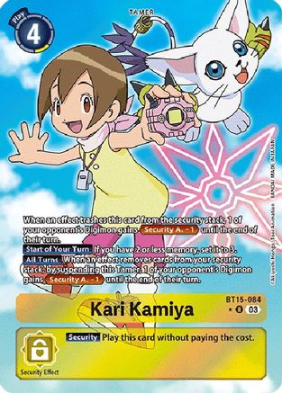 Kari Kamiya (Alternate Art) - BT15-084 - Rare