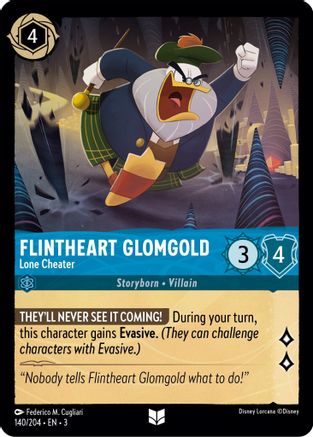 Flintheart Glomgold (Lone Cheater) - 140/204 - Uncommon