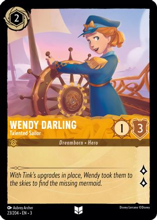 Wendy Darling (Talented Sailor) - 23/204 - Uncommon