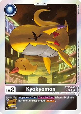 Kyokyomon (Exceed Apocalypse Box Promotion Pack) - BT15-005 - Uncommon