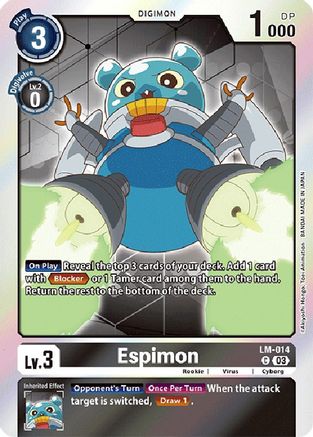 Espimon (English Exclusive) - LM-014 - Common