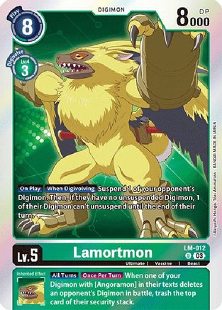 Lamortmon (English Exclusive) - LM-012 - Uncommon