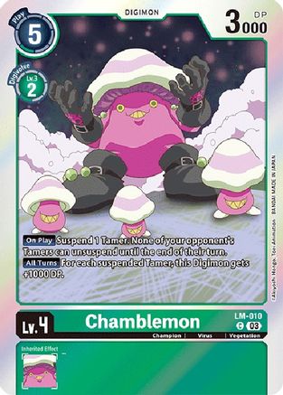 Chamblemon (English Exclusive) - LM-010 - Common