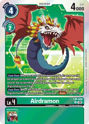 Airdramon (English Exclusive) - LM-009 - Uncommon