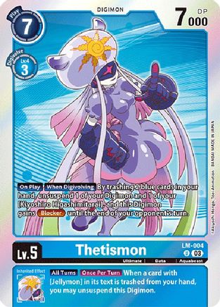 Thetismon (English Exclusive) - LM-004 - Uncommon