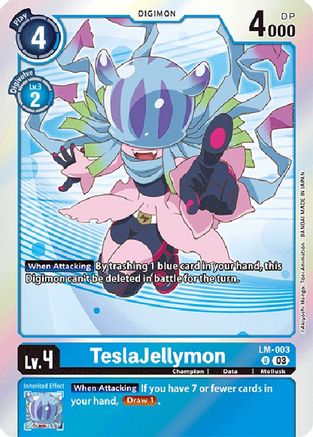 TeslaJellymon (English Exclusive) - LM-003 - Uncommon