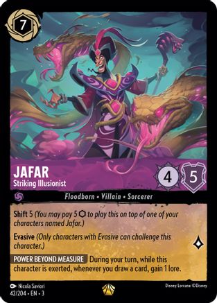 Jafar (Striking Illusionist) - 42/204 - Legendary