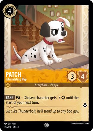 Patch (Intimidating Pup) - 14/204 - Common