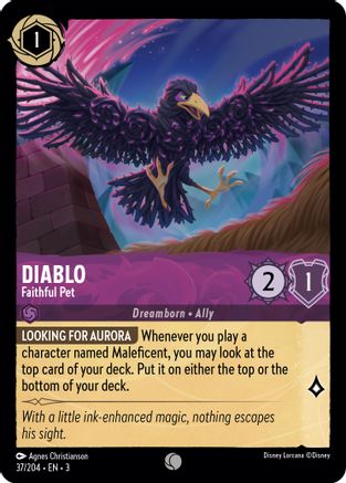 Diablo (Faithful Pet) - 37/204 - Common