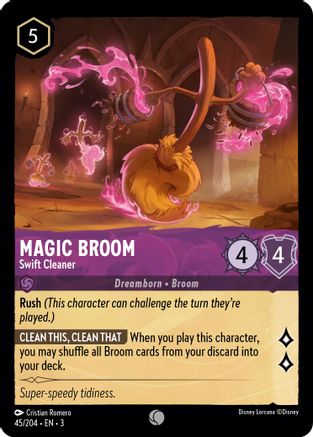 Magic Broom (Swift Cleaner) - 45//204 - Common