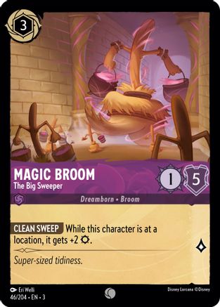 Magic Broom (The Big Sweeper) - 46//204 - Common