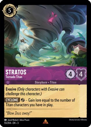 Stratos (Tornado Titan) - 55//204 - Rare