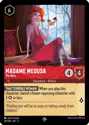 Madame Medusa (The Boss) - 112//204 - Super Rare