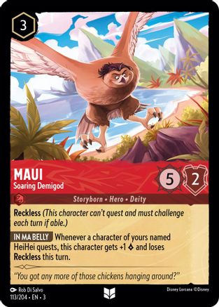 Maui (Soaring Demigod) - 113//204 - Uncommon