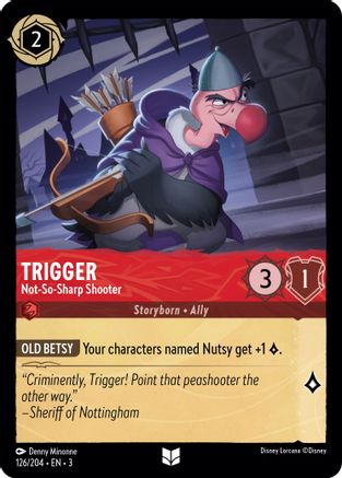 Trigger (Not-So-Sharp Shooter) - 126//204 - Uncommon