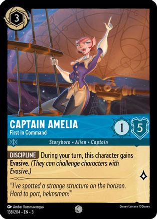 Captain Amelia (First in Command) - 138//204 - Common