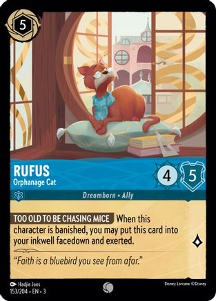 Rufus (Orphanage Cat) - 153/204 - Common